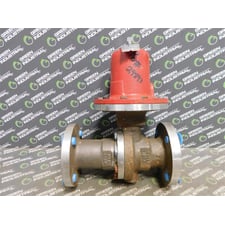 2" Jordan Valve 60 Stainless Steel Sliding Gate Valve 10 - 30 PSI Used