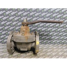 3" McCanna S3S1 T1 G T1/KWB Ball Valve Class 300 CF8M CWP 750 PSI Used