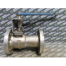 3" Jamesbury 7300STG313600XTZ2 Ball Valve 720PSIG @ 100°F Needs New Seat Used