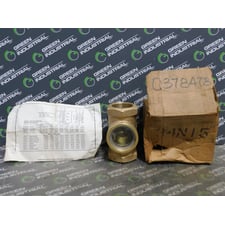 Unbranded 55B 34N16 Bronze Sight Flow Indicator 2" New