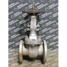 2" Aloyco 15317/15318 Stainless Steel Gate Valve Class 150 CF8M Used