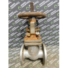 2" Powell B-1125/B-1121 Gate Valve CL150 CF8M Used