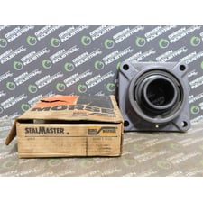 Sealmaster SF-39 Four Bolt Flange Ball Bearing Unit 2.4375in Bore 2-7/16in Used