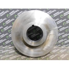 Unbranded 08 402 683 04 002 Impeller 5 Vanes 12.625"OD 4" ID 0.5"x2" Keyway Used