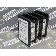 Square D 9080 LBC362104 Power Distribution Block Ser.C 600VAC 175A. CU Only New