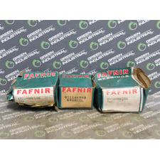 Lot of 3 Fafnir G1114KRRB Ball Bearing Inserts with Collars S1114K Rusty New