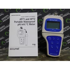 Accumet AP71 Portable Waterproof pH/mV/°C Meter Used
