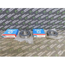 Lot of 2 SKF 6311 RSJEM Deep Groove Ball Bearings 55mm Bore 120mm OD 29mm W New