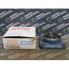 Link-Belt F3-U223N 4 Bolt Flange Ball Bearing Unit 1.4375" 1-7/16 Bore New