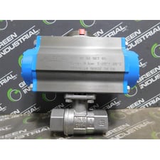 Valbia 80SR0110 Actuated Ball Valve Assembly Series 28 1/2" 150WSP 1000 WOG Used