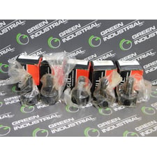Lot of 5 McGill Crowned Cam Followers 1.375" Dia. 0.75" W 0.5" Stud Dia. New