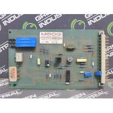 Moog D122-009-A010 Servo Amplifier Parison Control Card Rev. b Used