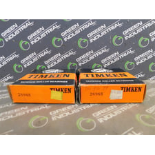 Lot of 2 Timken 28985 Tapered Roller Bearing Cups 2.375" Bore  1" OD New