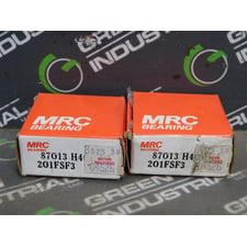 Lot of 2 MRC 87013 H401 Deep Groove Ball Bearing 13mm Bore 32mm OD Rusty New