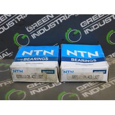 Lot of 2 NTN 6205LLU/25.4C3/L627 Radial Bearings 1 in Bore 2 in OD 0.59 in W New