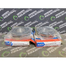 Lot of 2 SKF 22210 CCK/C3W33 Spherical Roller Bearings 50mmBore 90mmOD 23mmW New
