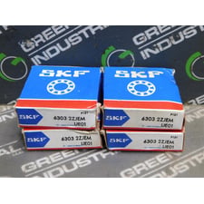 Lot of 4 SKF 6303 2ZJEM Deep Groove Ball Bearings 17mm Bore 47mm OD 14mm W New