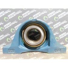  RHP 1060-2 3/16 Pillow Block Ball Bearing Unit MP7 2.1875" Bore 2-3/16 in  Used