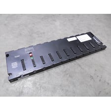 GE Fanuc IC693CHS392E Base 10 Slot PLC Expansion Rack Backplane Used