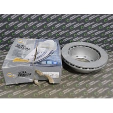 NAPA Ultra Premium 86823CR Coated Rotor Min. Thk. 28mm Max.Dia.207.2mm Rusty New
