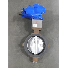 14" Flowserve/Jamesbury QX-5/815W1122HBXZ Actuated Valve Assembly 285 PSIG New
