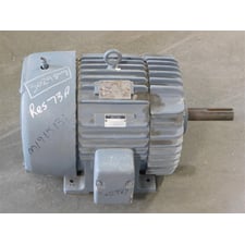 15 HP General Electric 5K284BN2822 Electric Motor 230/460V 1470/1765RPM Rebuilt