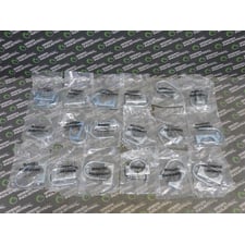 Lot of 18 Clamps Inc. 1.88 Zinc Clamps PC Series New