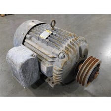15 HP Baldor M4100T Industrial Motor 230/460V 1160RPM 284T Fr 1.15SF TE Used