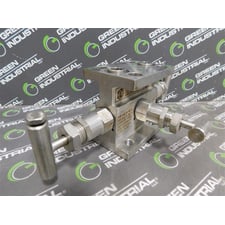 Richards Industries/Hex Valve HM541U9999412 Stainless Steel Manifold Used
