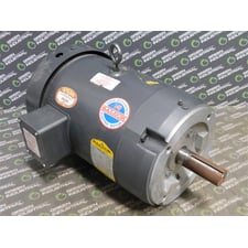 7.5 HP Baldor VM3710T Motor 37A03W452 213TC Fr 1725RPM 1.15SF TE Encl Used