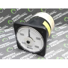 Crompton Instruments Inc 077-31UA-QQ AC Kilovars Meter 4000-0-4000 kVAR Used