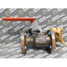 Worcester 1 1/2 51 4 6RT150 R6 Ball Valve 1-1/2" ANSI 150# Flanges New