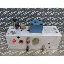 Emerson E22110 Valve Manifold Rev. 1 WPC 0503 Rexroth LFA 32 H2-71/F/12 Used