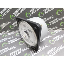General Electric 103111FAFA2TLU DC Ammeter 1mA 0-1800 AC Kilowatts Used