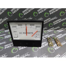 Crompton Instruments 037-302 AC Kilowatts Panel Meter 2800-0-2800 Used