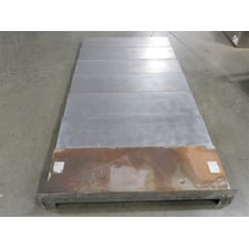 Hennig 908541 Flat Telescopic Steel Cover 89" Total Length Used