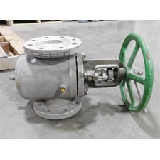 SchuF Armaturen 12 DH Plug Valve 12" ANSI 300 20 Bar Used