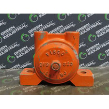 Vibco BVS 320 Pneumatic Turbine Vibrator 3/8 NPT Inlet 1/2 NPT Outlet Used