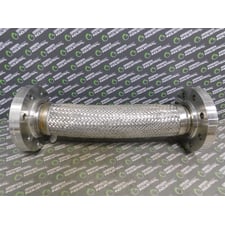 Flowline 4" X 26" Flanged Braided Flexible Expansion Joint Used