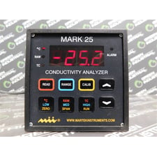Martek Instruments Inc. 185-10Q Mark 25 Conductivity Analyzer 120VAC Used