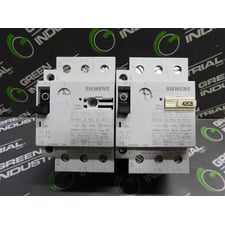 Lot of 2 Siemens 3VU1300-1TK00 Circuit Breakers Used