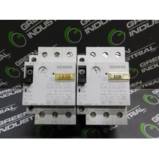 Lot of 2 Siemens 3VU1300-1TH00 Circuit Breakers Used
