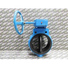 8" Media Valve Co. 1080-103-132 Mosites Butterfly Valve C10 New