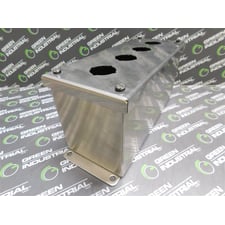 Saginaw Control SCE-4PBXSS Stainless Steel PBX Enclosure 10x4x4.75" Used