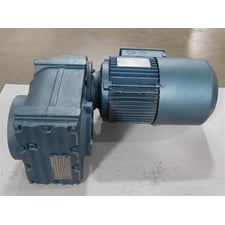 1.8 HP SEW SDFT90L6/2BMG2HR Gear Motor RPM 1040 In/3180 Out 460Y/Y VAC Used