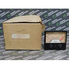 Simpson 3324AAIXA Power Factor Indicating Controller .50 Lead - 1.0 - .50Lag New