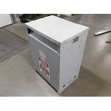 75kVA Challenger 752-425 DT-3 Transformer HV 480 Delta LV 240 Delta 3Ph Used