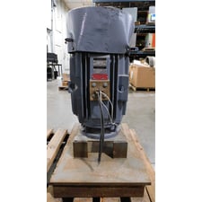 15HP 3550RPM GE Vertical Motor 5KS25AST111 EOK Damaged Motor End Used