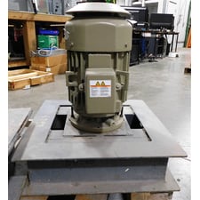 10 HP 3520 RPM GE Vertical Motor 5KS215XAE5721B L215LP10 Frame 460V EOK Rebuilt
