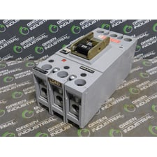 Gould HF63F250 Circuit Breaker 600VAC 250A 3 Pole 225A Rating Plug Chipped Used